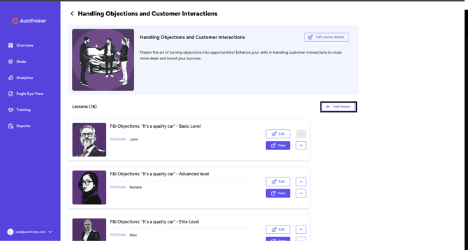 Generating a Lesson FAQ 3
