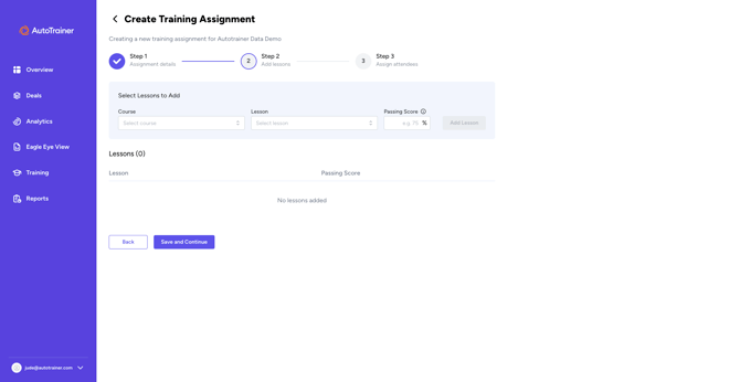 Create Assignment Step 3