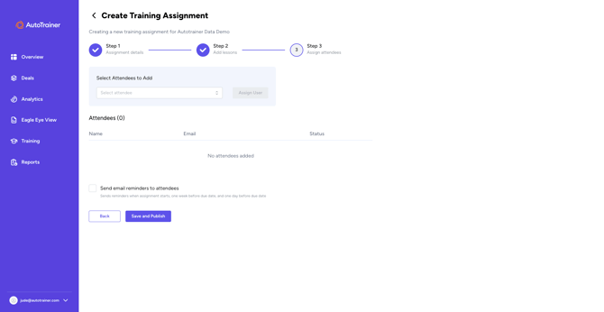 Create Assignment Step 4