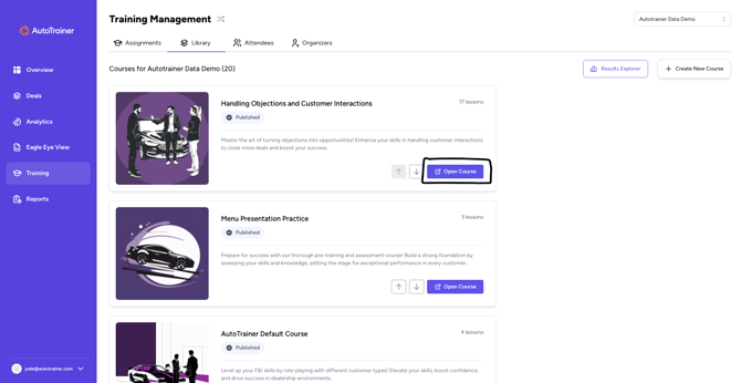 Create New Course 1 FAQ